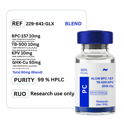 KLOW Blend - GHK-CU + TB-500 + BPC-157 + KPV 10mg